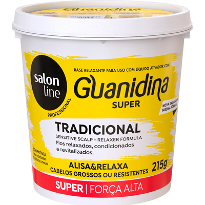 RELAXANTE SALON LINE 215G GUANIDINA TRADICIONAL SUPER (12)