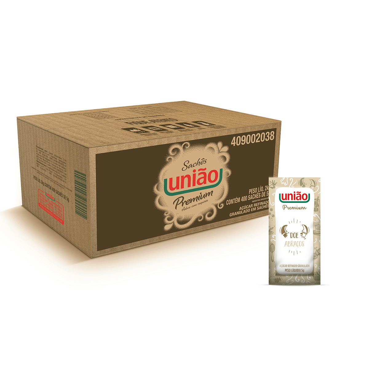 AÇÚCAR PREMIUM UNIÃO 0,5GX400 (1)