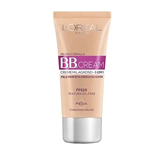 BB CREAM FACIAL LOREAL 30ML FPS20 MILAGROSO MEDIO (6)