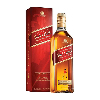 BEB WHISKY JOHNNIE WALKER IMP 0750ML RED LABEL (12)