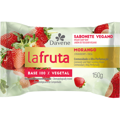 SAB LA FRUTA DAVENE 150G MORANGO (36)