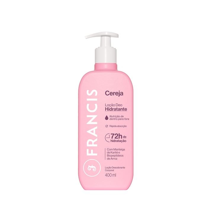 HID FRANCIS 0400ML CEREJA ROSA (12)