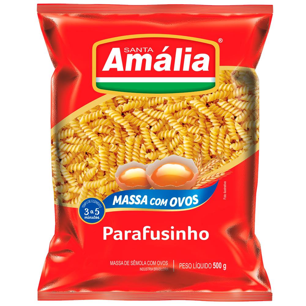 MACARRÃO PARAFUSINHO OVOS STA AMÁLIA 500GX20