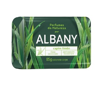 SABONETE ALBANY 85G PERFUME CAPIM LIMAO (108)