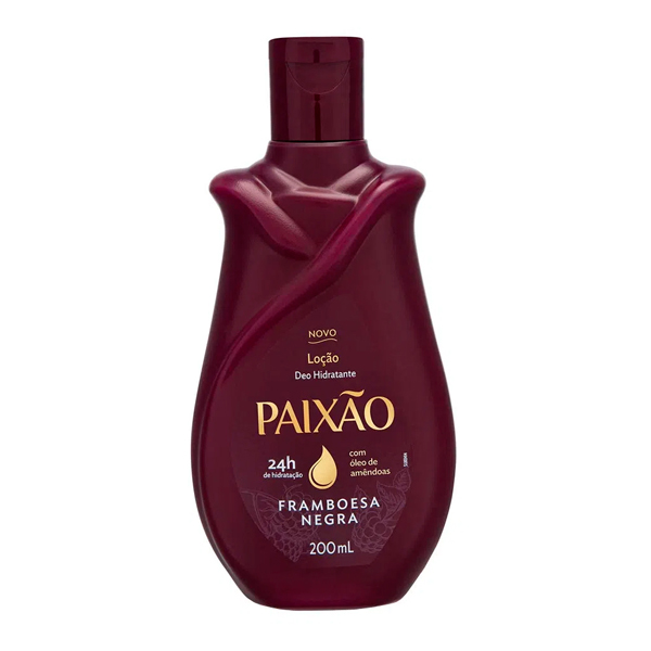 HIDRATANTE PAIXAO 200ML FRAMBOESA NEGRA (24)