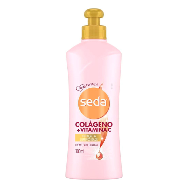 CREME PENTEAR SEDA 300ML COLORAMA AGENO E VIT COM (12)