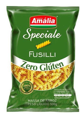 MACARRÃO FUSILLI ZERO GLUTEN  SPECIALE STA AMÁLIA 500GX24