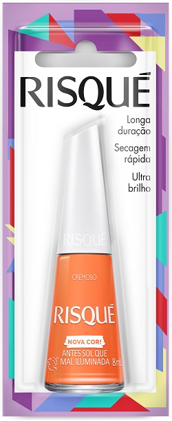 ESMALTE RISQUE BLISTER 8ML CREMOSO ANTES SOL QUE MAL ILUMINADA (144)