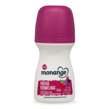DES ROLL ON MONANGE 50ML FEM FRUTAS VERMELHAS (12)