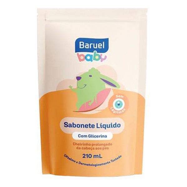 SAB LIQ BARUEL BABY 210ML GLICERINA REFIL (12)