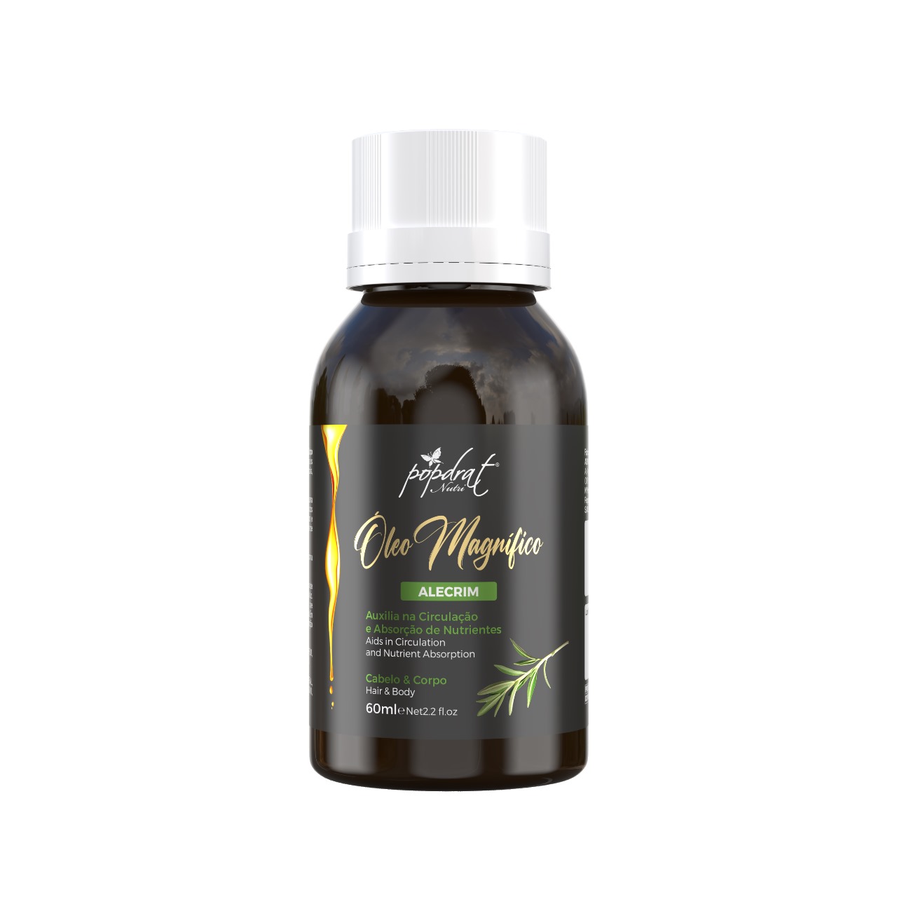 OLEO POPDRAT 60ML MAGNIFICO ALECRIM (12)
