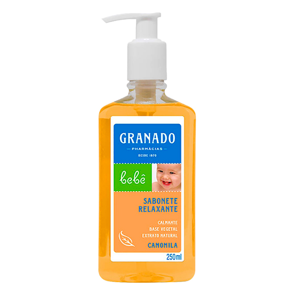 SAB LIQ GRANADO 250ML BEBE CAMOMILA (12)