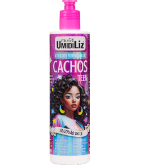 ATIVADOR CACHOS MURIEL UMIDILIZ 300ML TEEN ALGODÃO DOCE (12)