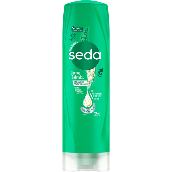 CONDICIONADOR SEDA 325ML CACHOS DEFINIDOS (12)