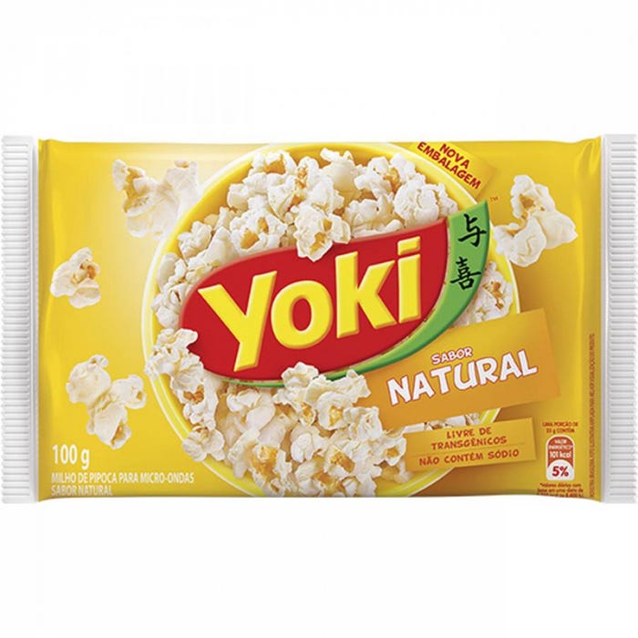 PIPOCA MICROONDAS YOKI 100G NATURAL (36)