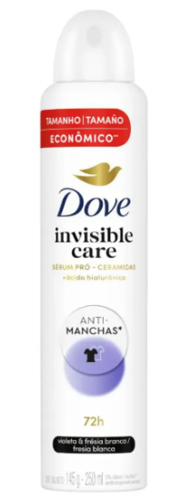 DES DOVE AERO 250ML/148G FEM INVISIBLE CARE (12)