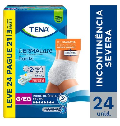 ROUPA INTIMA TENA PANTS DERMACARE G/EG LV24 PG21UN (4)