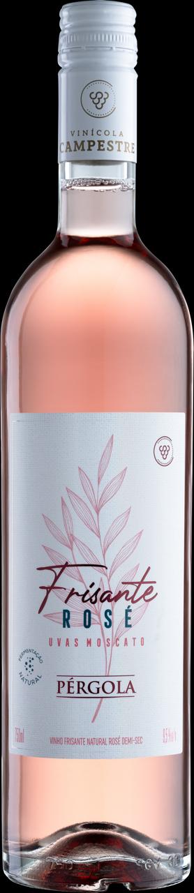 BEB VINHO PERGOLA 750ML FINO ROSE DEMI SECO FRI (6)