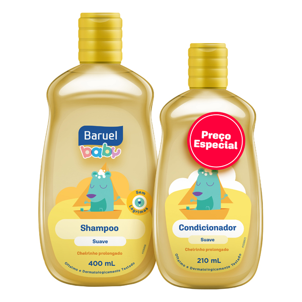 KIT SH 400ML+COND 210ML BARUEL BABY SUAVE (6)