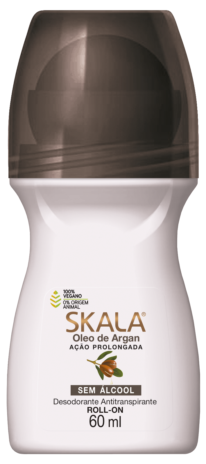 DESODORANTE ROLL ON SKALA 60ML FEMININO OLEO ARGAN (12)