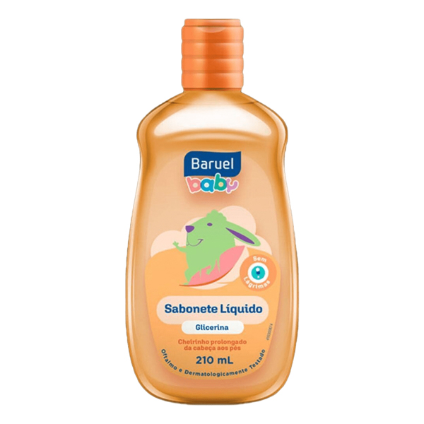 SABONETE LIQUIDO BARUEL BABY 210ML GLICERINA (12)