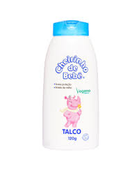 TALCO CHEIRINHO DE BEBE 120G AZUL (12)