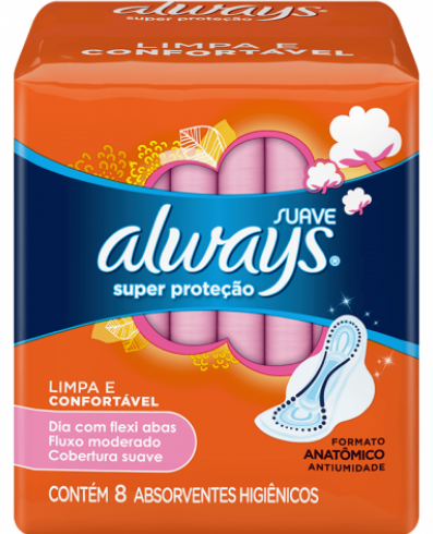 ABS ALWAYS BASICO C/ABAS SUAVE 8UN (18)