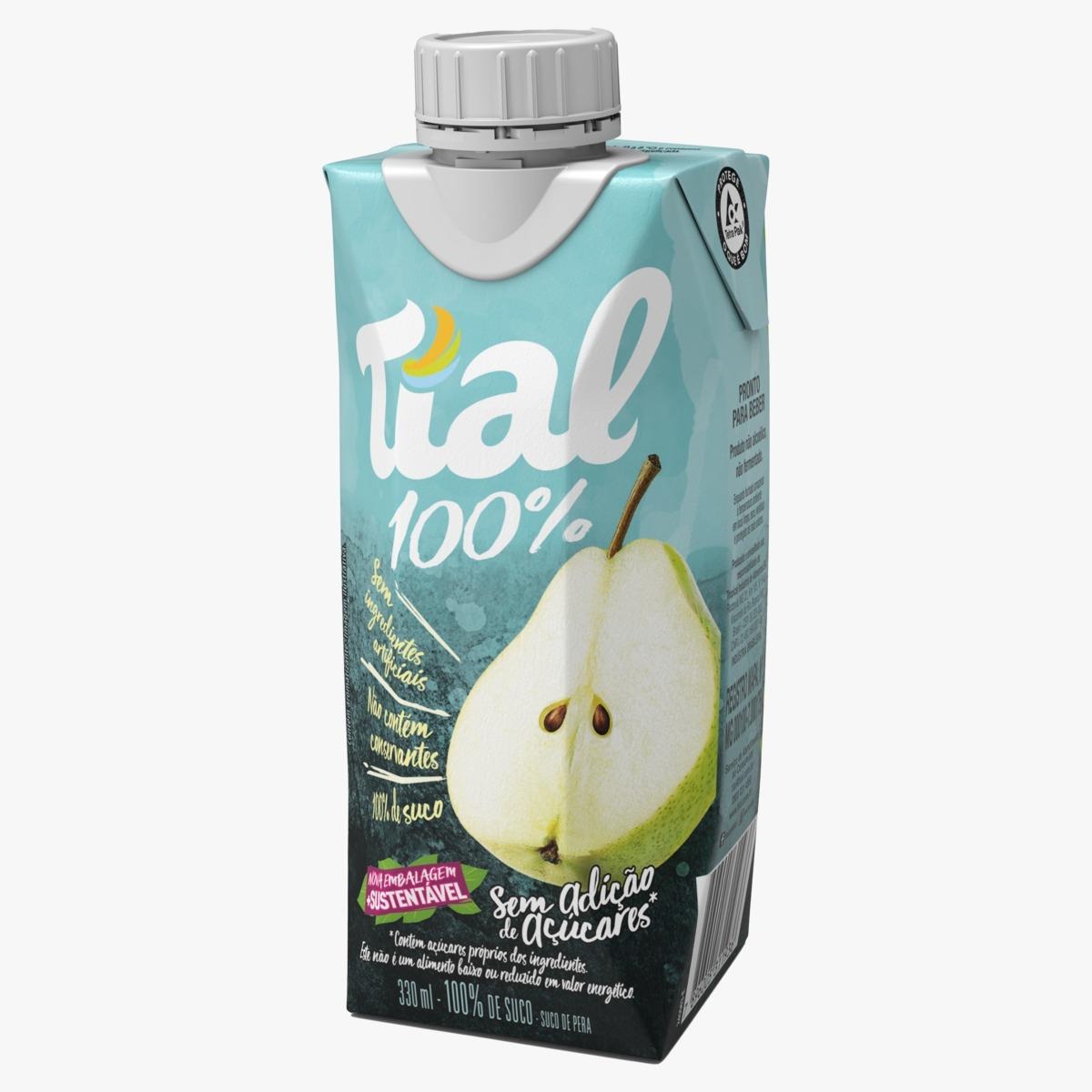 SUCO TIAL 330ML S/ACUÇAR PERA (12)