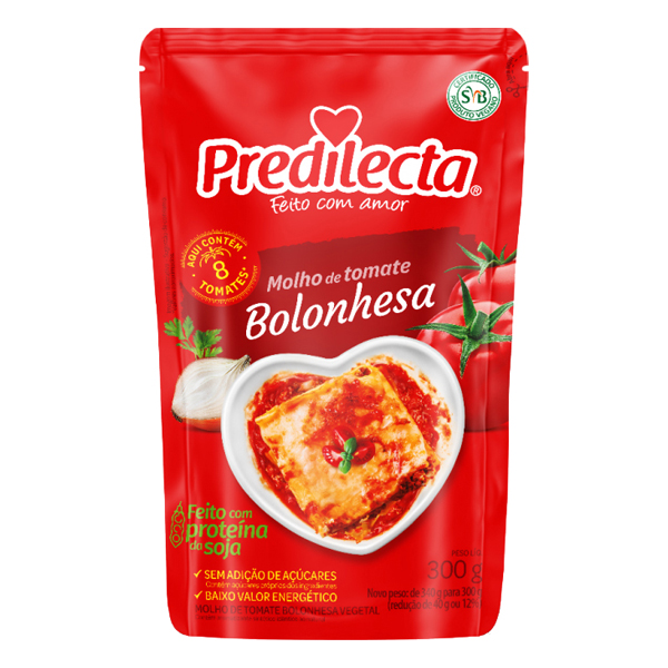 MOLHO TOM PREDILECTA 300G BOLONHESA SACHE (32)