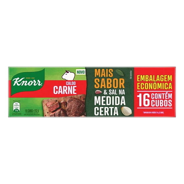 CALDO KNORR 152GR CARNE (60)