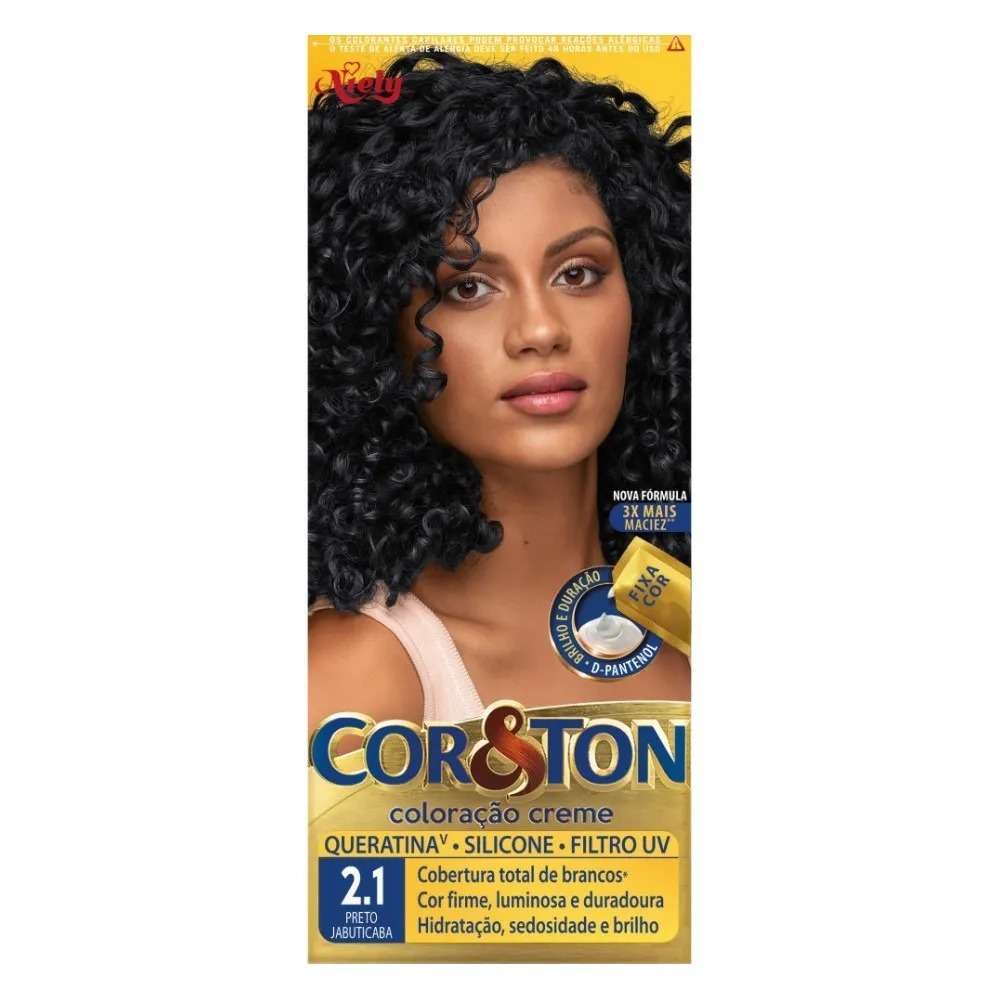 TINTURA NIELY CORe CREME KIT 2.1 PRETO JABUTICABA (6)