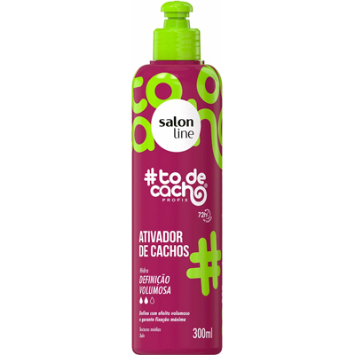 ATIVADOR SALON LINE 300ML TODECACHO DEFINICAO VOLUMOSA (6)