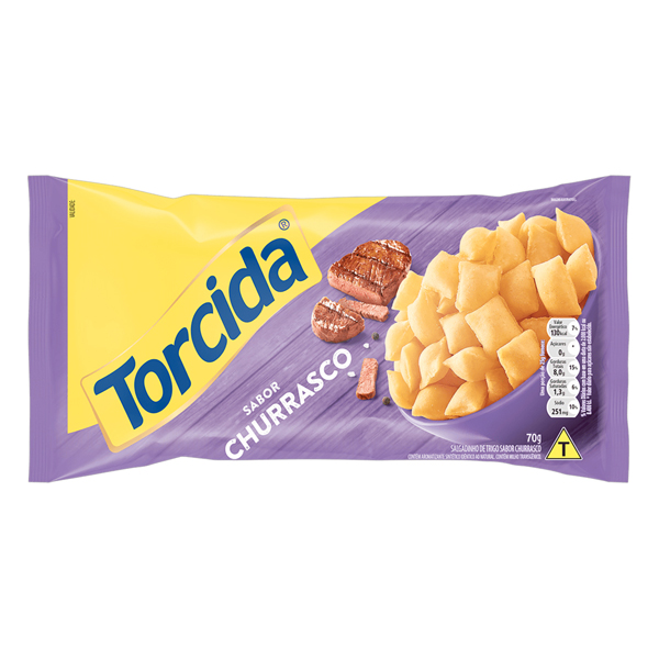 SALGADINHO TORCIDA 70G CHURRASCO (20)