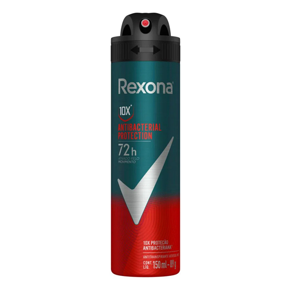 DES REXONA AERO 150ML/90G MASC ANTIBAC (12)