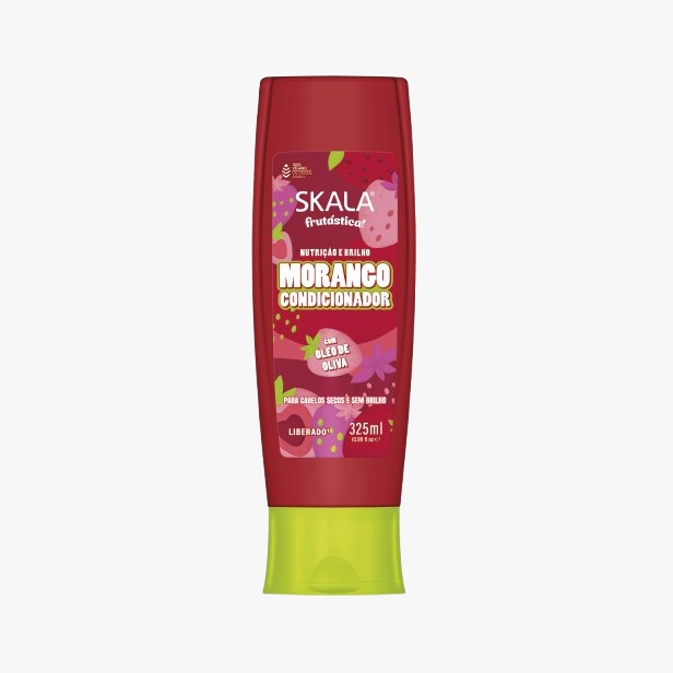COND SKALA 325ML MORANGO (12)