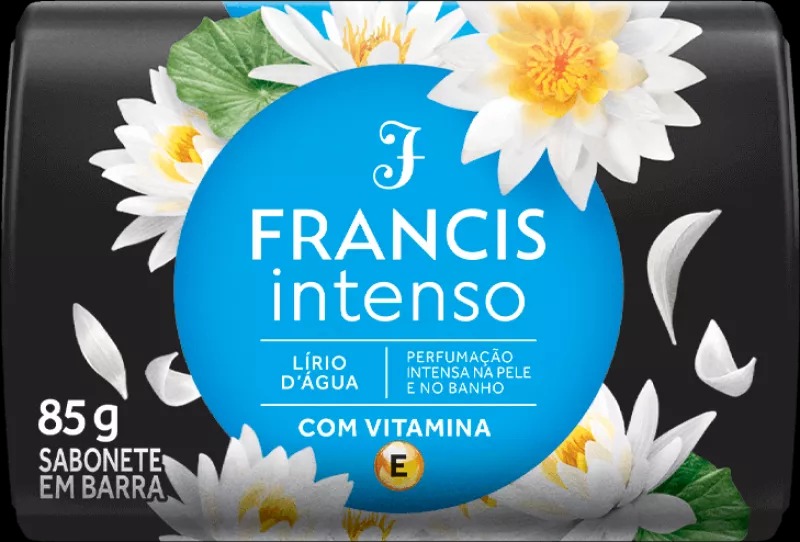 SABONETE FRANCIS SUAVE INTENSO 85G AZUL (114)