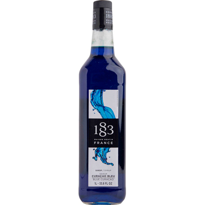 XAROPE 1883 1LT VIDRO CURACAO BLUE (6)