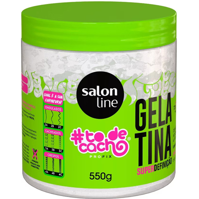 GELATINA SALON LINE 550G TODECACHO SUPER DEFINICAO  (6)