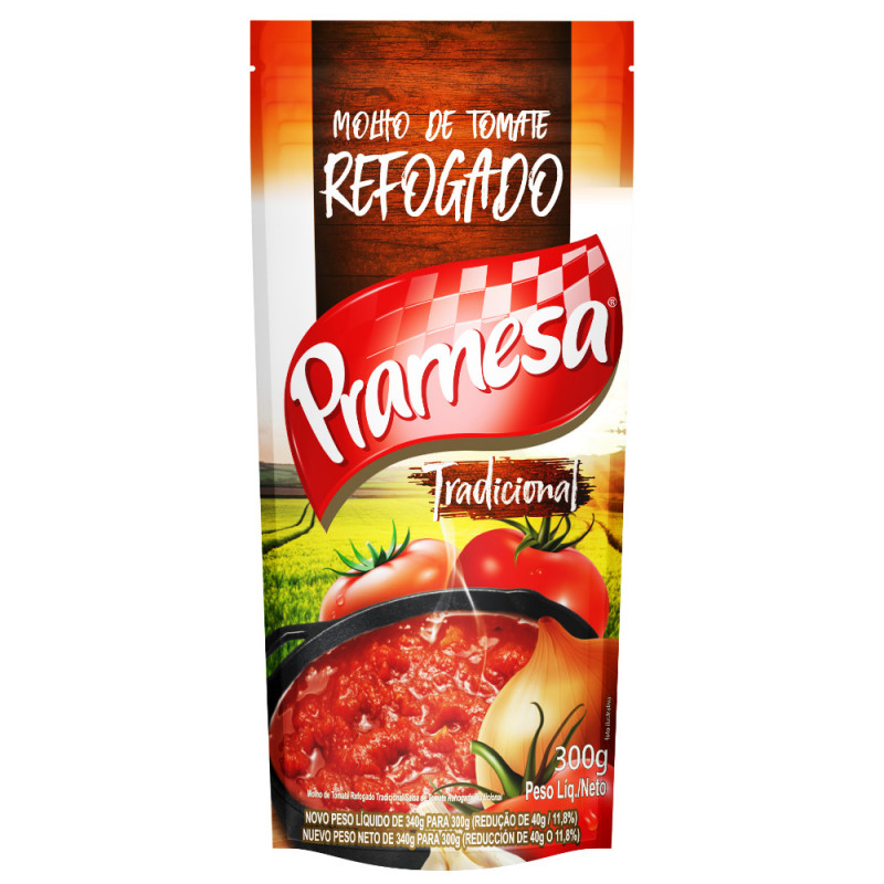 MOLHO TOMATE PRAMESA REFOGADO SCH 300G (36)