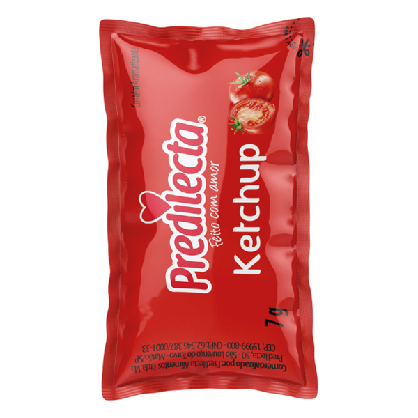 KETCHUP PREDILECTA 7G CX (144)