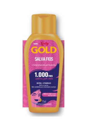CONDICIONADOR NIELY GOLD 175ML SALVA FIOS (12)