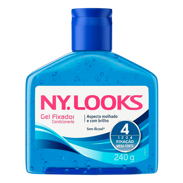 GEL FIX NYLOOKS 240G FAT 4 AZUL (12)