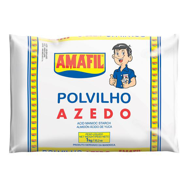 POLVILHO MANDIOCA AMAFIL 1KG AZEDO (20)