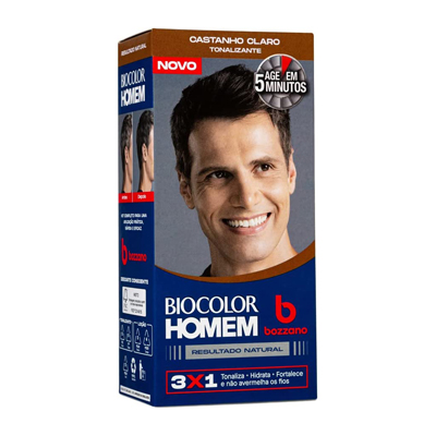TINT BIOCOLOR HOMEM KIT CASTANHO CLARO (12)