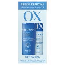 KIT SH 375ML+COND 170ML OX RESTAURA (6)