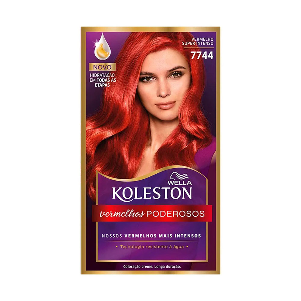 TINT KOLESTON 7744 VERMELHO SUPER INTENSO (12)
