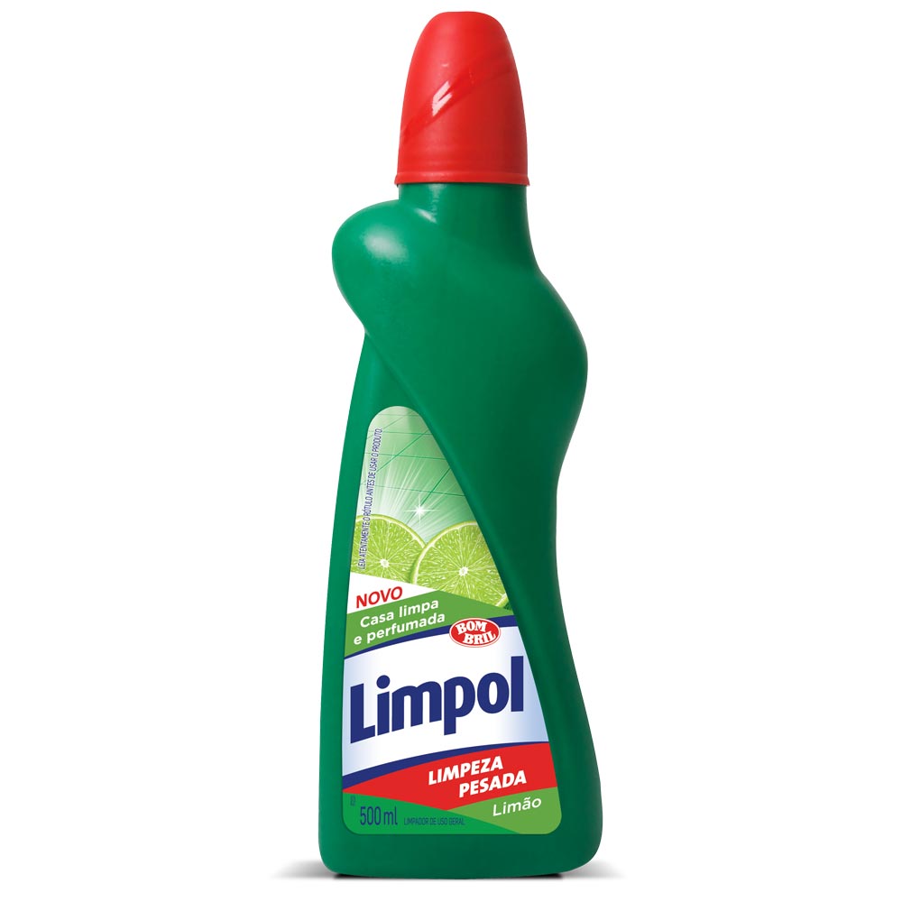 LIMPOL LIMPEZA PESADA 500ML LIMAO (12)