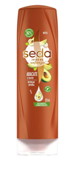 CONDICIONADOR SEDA 325ML ABACATE E KARITE (12)
