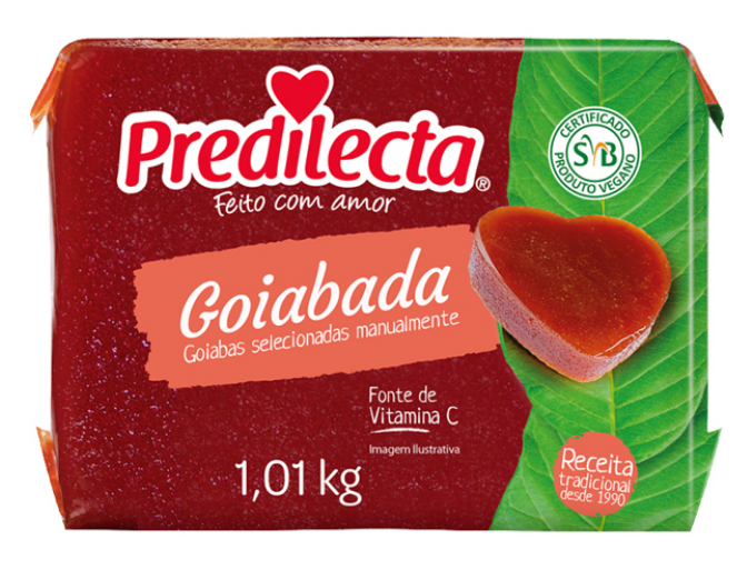 GOIABADA PREDILECTA 1,01KG FLOW PACK (16)