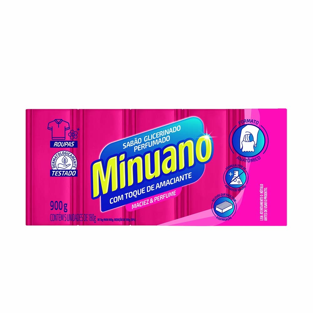 SABAO EM BARRA MINUANO 5X160G ROSA (10)